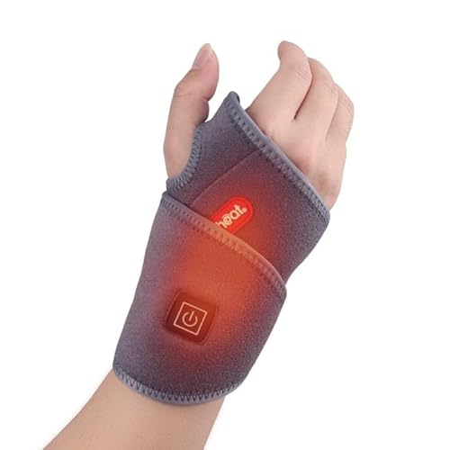 Comfheat Almohadilla térmica de muñeca para aliviar el dolor, muñequera térmica para alivio del túnel carpiano, esguinces, hinchazón, tenosinovitis de De Quervain, dolor de mano tendinitis, mano Comfheat Almohadilla térmica de muñeca para aliviar el dolor, muñequera térmica para alivio del túnel carpiano, esguinces, hinchazón, tenosinovitis de De Quervain, dolor de mano tendinitis, mano
