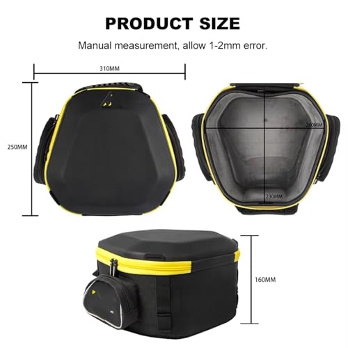 Caja de herramientas impermeable para viajes largos en moto 3