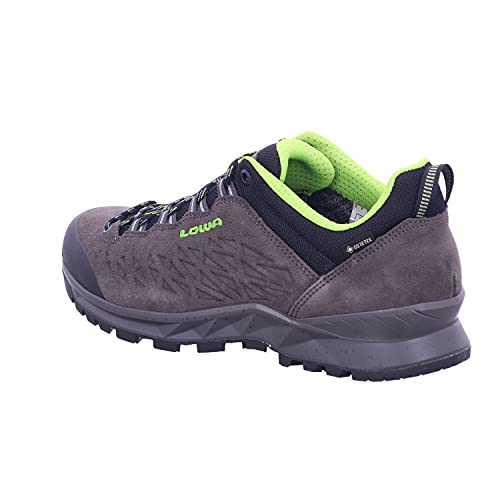 Lowa Explorer GTX Lo Herren-Wanderschuhe 44 Anthrazit/Flieder