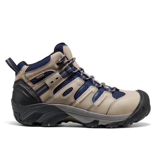 Image of KEEN Utility Men's Lansing Mid Height Steel Toe Waterproof Work Boots