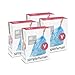 simplehuman Code V Custom Fit Recycling Liners, Drawstring Trash Bags, 16-18 Liter / 4.2-4.8 Gallon, 12 Refill Packs (240 Count), Blue
