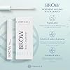 ORPHICA Brow Siero Sopracciglia Ricrescita Rapida 4 ml – Eyebrow Serum con Peptidi e Ginseng, Infoltente e Rinforzante