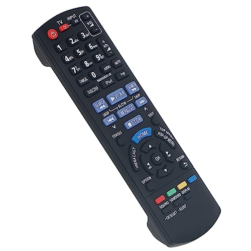 AULCMEET Replacement Remote Control N2QAYB000630 Fit for Panasonic Blu-ray Disc Home Theater Sound System SC-BTT362 SC-BTT262 SC-BTT270 SA-BTT270 SB-HF270 SB-HC270 SB-HS270 SB-HW270 - Image 2