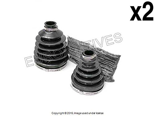 Volvo (99-09 Auto Trans) CV Boot Kit inner + outer boots L+R (x2 kits = 4 boots)