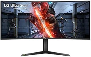 LG 38GN95B-B 37.5” Nano IPS 1ms QHD (3840x1600) Curved Ultragear™ Gaming Monitor with 144Hz (160Hz Overclock) Refresh Rate, DisplayHDR™ 600, NVIDIA G-Sync® Compatibility, Black