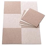 サンコー ずれない タイルカーペット 30×30cm ベージュ ライトベージュ 10枚入 フラットタイプ おくだけ吸着 ジョイントマット 撥水 消臭 洗える 日本製 KZ-57