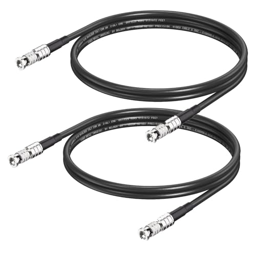 Câble HDBNC mâle vers HDBNC mâle 75 Ohm flexible Belden 1855A de précision Superbat