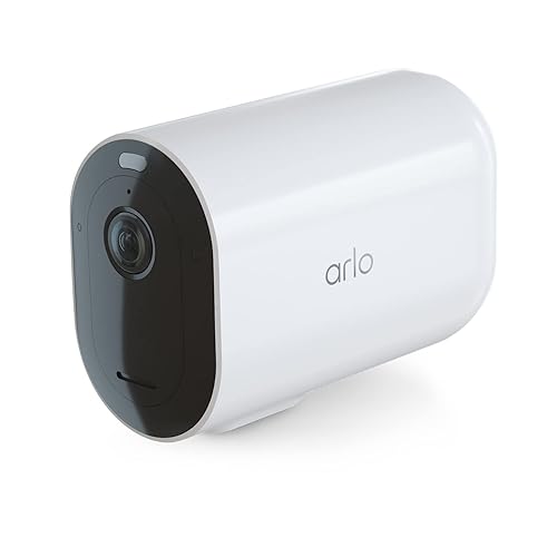 Immagine del prodotto Arlo Pro 4 XL Telecamera Wi-Fi Esterno Senza Fili, 1 Anno Di Batteria, 2K HDR, 160° Visione Notturna Colori, Sirena, Rilevamento Movimento, Prova Arlo Secure Inclusa, 1 Telecamera, Bianca