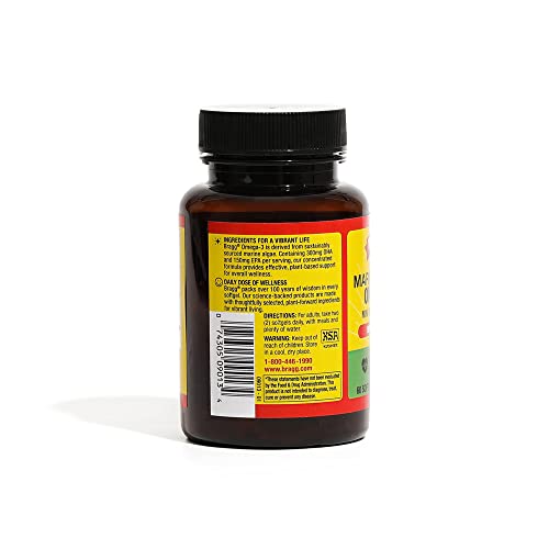 Bragg VO60 Vegan Omega 3 Supplement thumb #3
