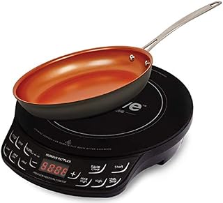 NuWave Precision Induction Cooktop Flex with 9" Fry Pan