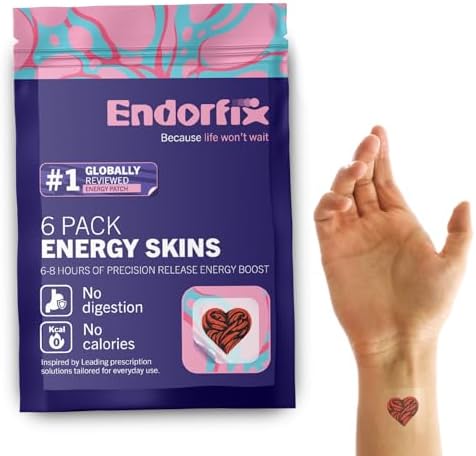 Energy Hearth Skins – Transdermal Patches – 6–8 Hr Precision Rele...