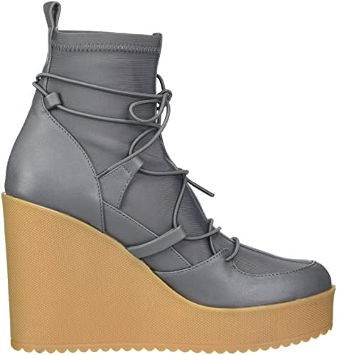 Steve Madden Women's Atomic Ankle Boot, Grey Multi, 9 | Image 5