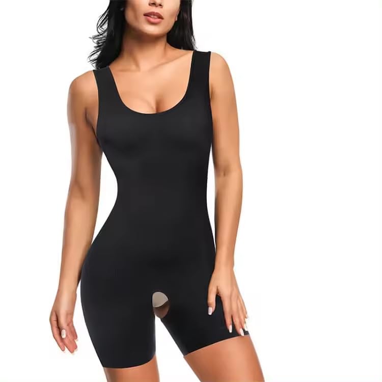 Image of Women Spandex & Nylon High Compression Body Suit (ED009)