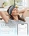 Sleep Headphones Bluetooth Headband 5.4, Wireless Headphones with Ultra-Thin HD Stereo Speakers, Soft Breathable Sports Headband for Sleeping, Running, Yoga, Travel, Gifts for Men & Women
