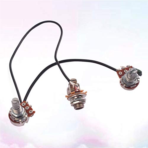Milisten 3Pcs Kit de Harnais de Câblage de Guitare Potentiomètre de Guitare Pots à Cône Audio à Arbre Divisé avec… - Les Beatles, Paul McCartney, John Lennon, RIngo Starr, George Harrison Milisten 3Pcs Kit de Harnais de Câblage de Guitare Potentiomètre de Guitare Pots à Cône Audio à Arbre Divisé avec… – Image 3