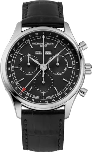 Frederique Constant Men Chronograph Watch Classics Swiss Made