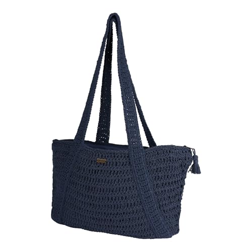 Image of Roxy Women's Beach Tote Bag | Travel | Vacation | Straw | Lightweight | Breathable