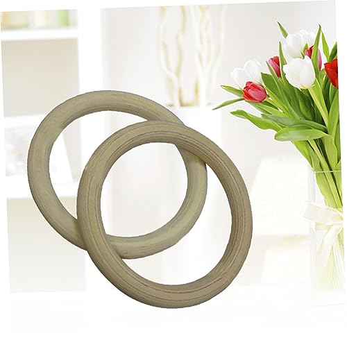 Anillas Gymnastics Fitness en Madera Khaki miniatura 6