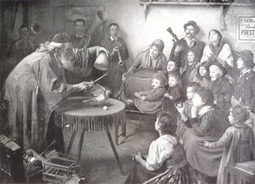 Tableaux Paysage Le Sorcier de Gotch Toile Décoration Bureau 60x90