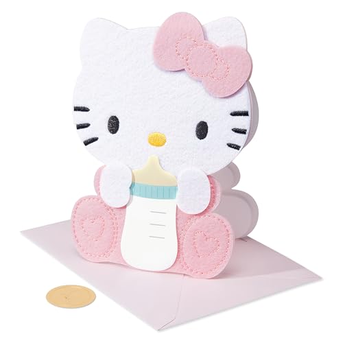 Image of Papyrus Hello Kitty Baby Shower Card (Sweet Moments To Come)