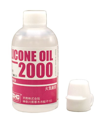 Kyosho huile silicone 2000 liquide entretien amortisseur voiture RC modélisme 40 ml