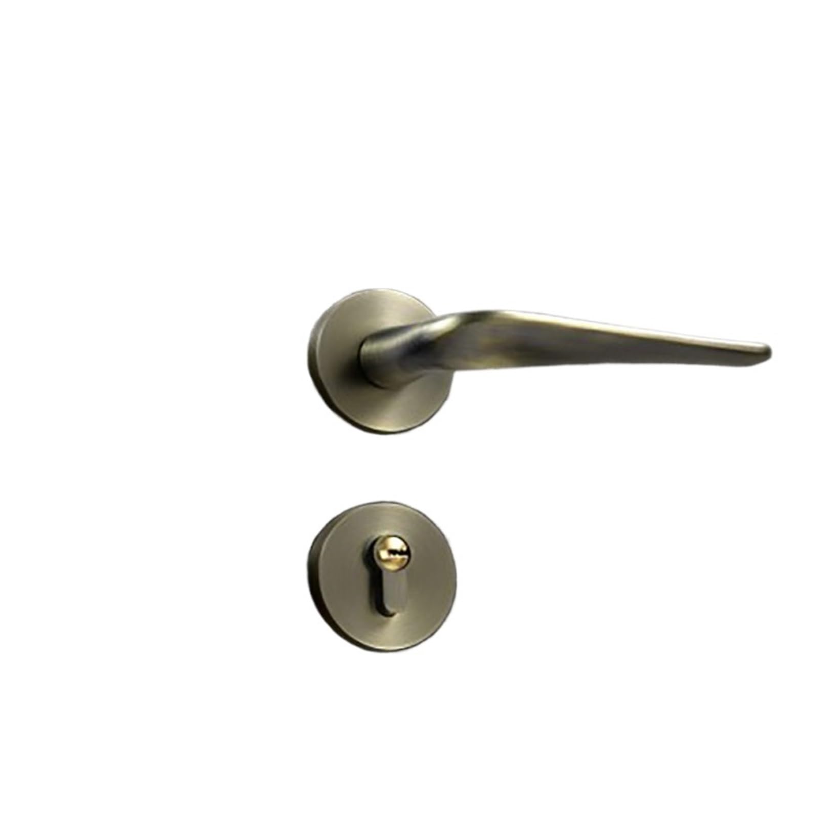 NYRXRYTCA Style Bedroom Door Lock Indoor Modern Room Door Lock Simple Split Door Lock Silent Set Home(Qinggu)