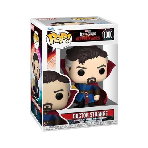 Funko Pop! Marvel: - Dr Strange - Doctor Strange - Figura de Vinilo Coleccionable - 1/6 Probabilidades de Recibir la RARA Variante Chase - Mercancia Oficial - Juguetes para Niños y Adultos