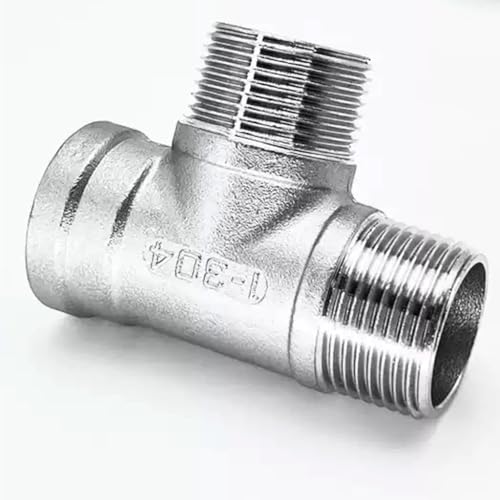 Te de acero inoxidable 304 de 1" con máxima resistencia a la corrosión química 6