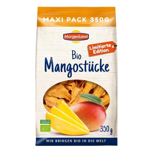MorgenLand Mangostücke, getrocknet, LE, 350g