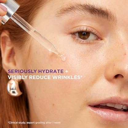 L'Oreal Paris Revitalift 1.5% Pure Hyaluronic Acid Serum for Face, Anti Aging Serum to Hydrate Skin & Reduce Wrinkles, Fragrance Free Skin Care for All Skin Types, 1 Oz - Image 7