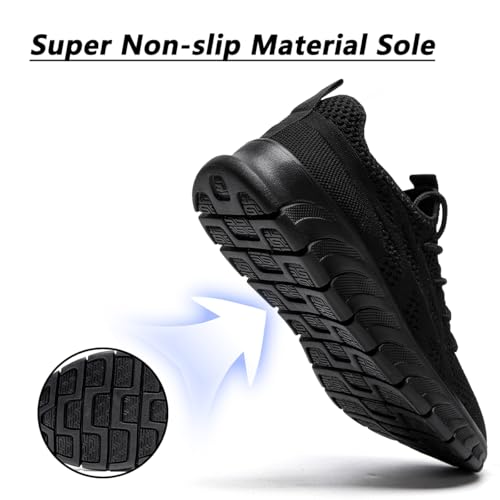 Image of DLWKIPV Men's Shoes Running Road Walking Sneakers Sports Athletic Workout Gym Shoes Casual Comfortable Breathable Fashion