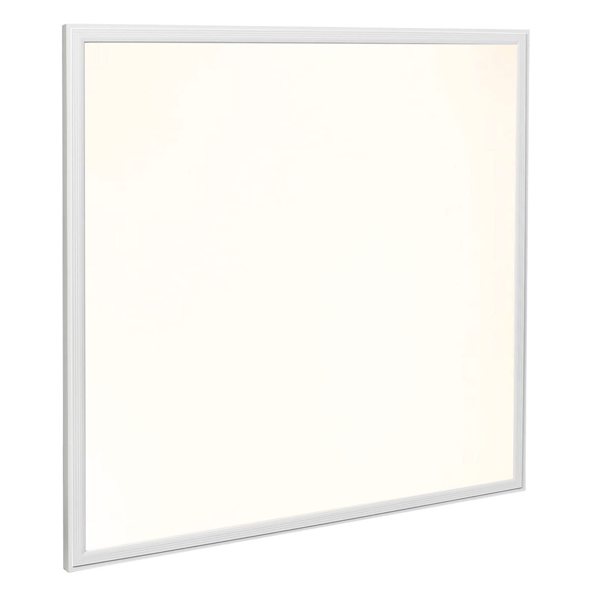 Long Life Lamp Company White 48W Dimmable Led Ceiling Panel 600 X 600 4000K Natural Recessed Tile Light Includes Driver
