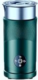 𝟔𝟓%𝐨𝐟𝐟 Large Capacity Milk Frother: 4-in-1 Electric Milk Steamer 350ml, 7700RPM High Speed, 120s Fast Frothing, 𝐇𝐨𝐭 & 𝐂𝐨𝐥𝐝 Foam Maker, Helpful Stainless Steel for Latte - Grayish Black
