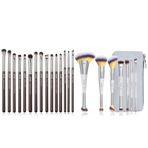 Pinceaux maquillage yeux lot 15 pinceau ombre à paupières double embout