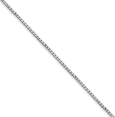 14 inch white gold box chain Clearance