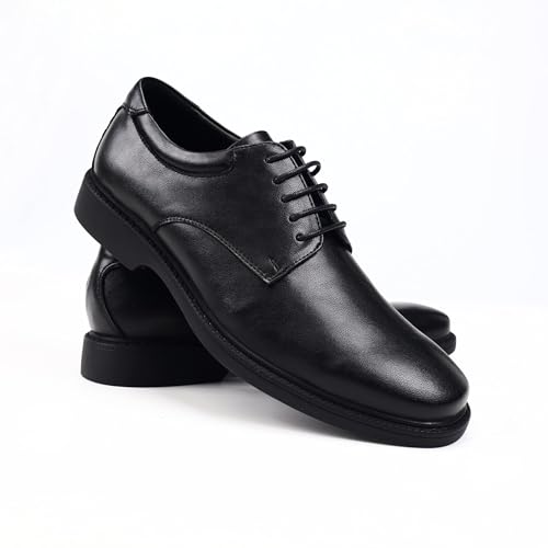 Men's Classic Synthetic Leather Derby Shoes for Business and Casual Wear3