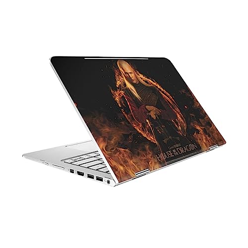 Autocollant vinyle House of The Dragon anti-rayures pour HP Spectre Pro X360