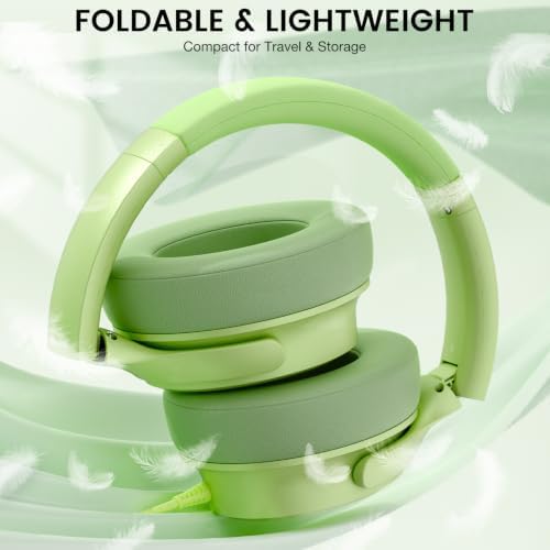 Wuopzf USB C Wired Over-Ear Headphones with Microphone - 2