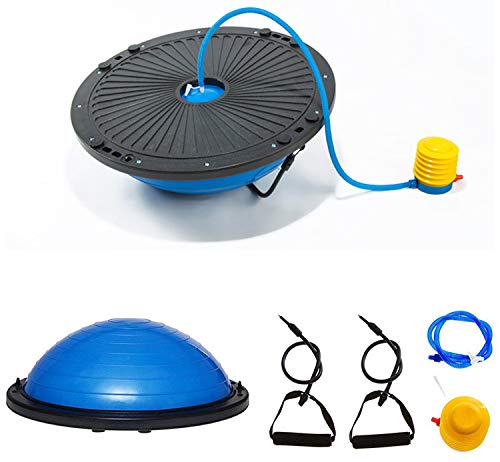 Physiostore Balance Ball Half Exercise Ball with Tube and Foot Pump (B08XBZ7W83) Amazon Price History, Amazon Price Tracker
