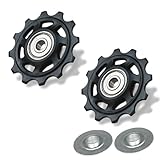 NiaeJew Bike Roldana Cerámica 12T - Roldana Cambio Trasero Bicicleta - Rueda Jockey Cambio Trase 12 Dientes - Roldana MTB - Roldana Cerámica - Jockey Wheel