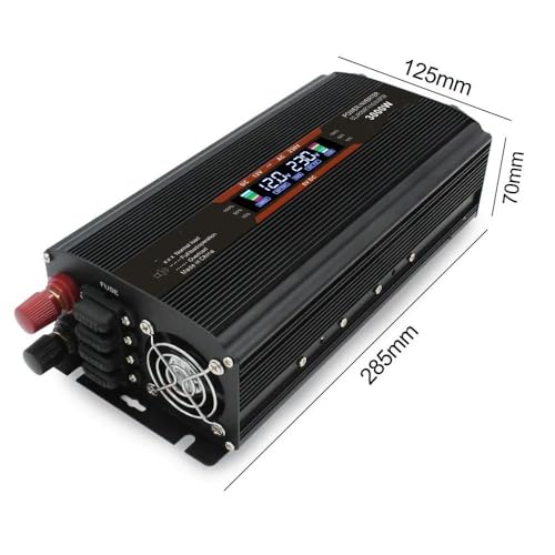 Transformateur 12V 220V 3000W pour ne plus manquer d'énergie en voiture