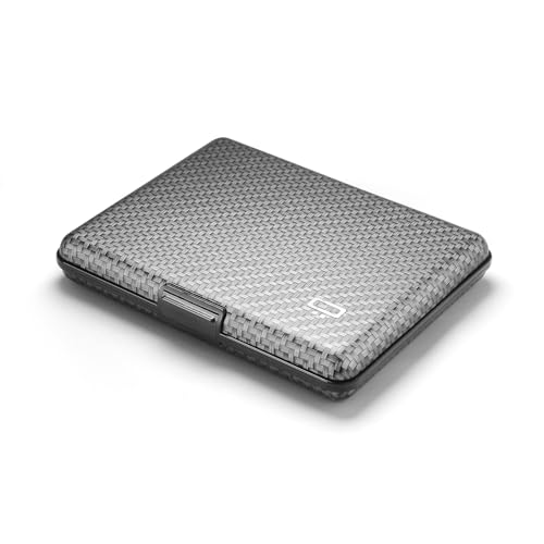 Portefeuille en Aluminium, Format Carte d'identité, permis de Conduire, Protection RFID Contre la fraude et la démagnétisation, modèle Smart Case BIG Stockholm