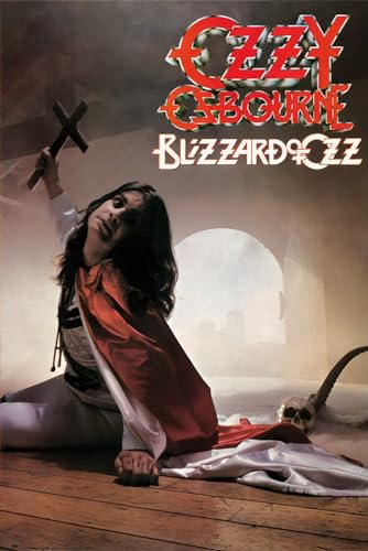BUY ART FOR LESS Officially Licensed Ozzy Ozbourne - Blizzard of Oz Art Poster - 24 x 36 Inch - Decorative Print - Poster Paper - Ready to Frame