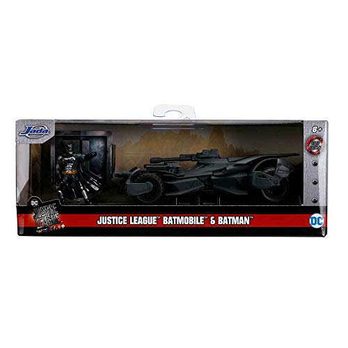 WXeBXE[O ^Y 1/32 XP[ _CLXgr[N obg[r with obg} / DC COMICS JUSTICE LEAGUE 2020 JADA TOYS METALS DIE CAST BATMOBILE & BA