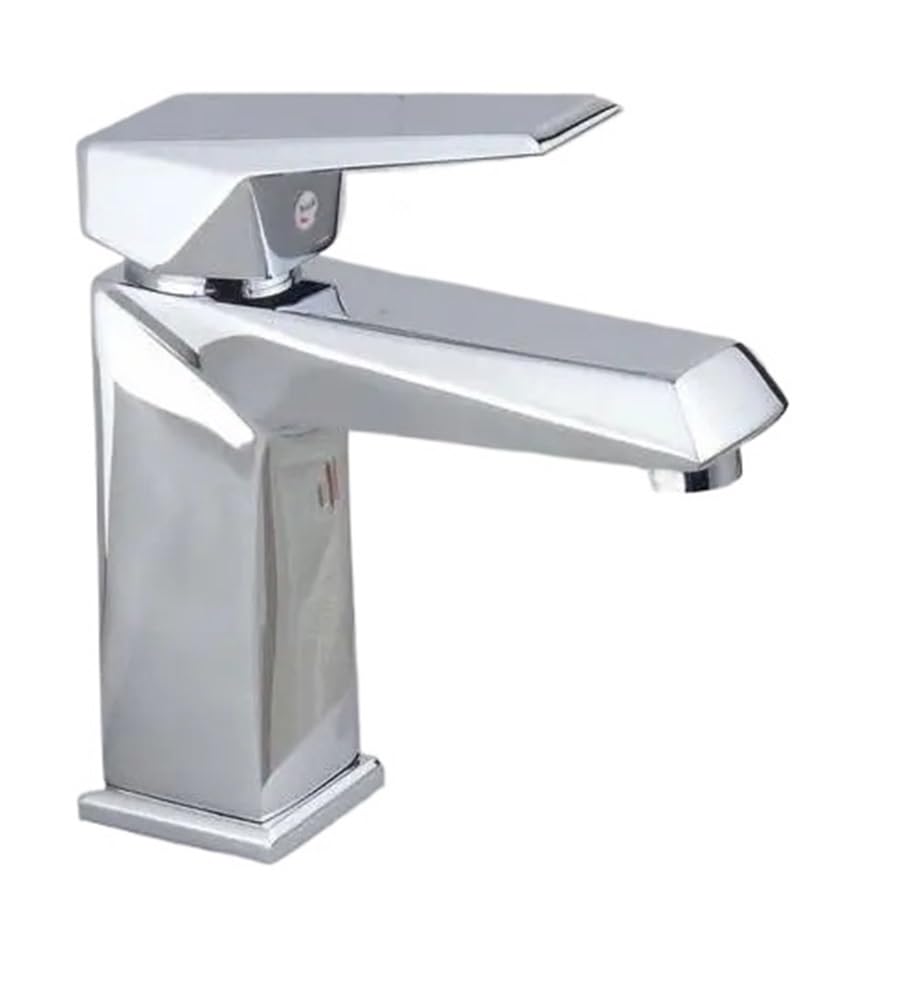 Robinet de lavabo rétro en chrome B560 avec mitigeur mécanique