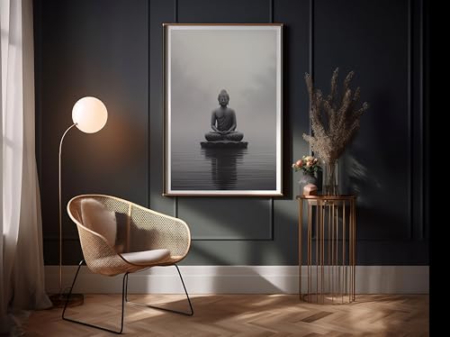 Tableau de Bouddha esthetique impression sur toile artistique - 3