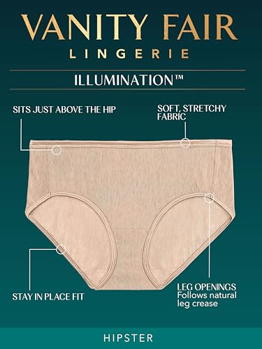 Illumination Hipster Panties, Silky Stretch & Satin Trim4