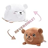 Reversible Plush, Plushies, Whale Unicorn Plush Cute Cat Mood Plushie Stuffed for Adult Kids Girl...