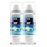 IGK BEACH CLUB Touchable Texture Spray | Hold + Volume + Lightweight | Vegan + Cruelty Free | 5.0 oz (Pack of 2)