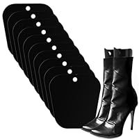 HGWNQX 10 Packs Boot Shapers, 5 Pairs 10 Inches Boot Shaper Inserts for Women and Men, Black Stand up Tall Boot Shapers Insert Boot Fillers to Keep Shape for Ankle, Mid-calf Leather and Tall Boots